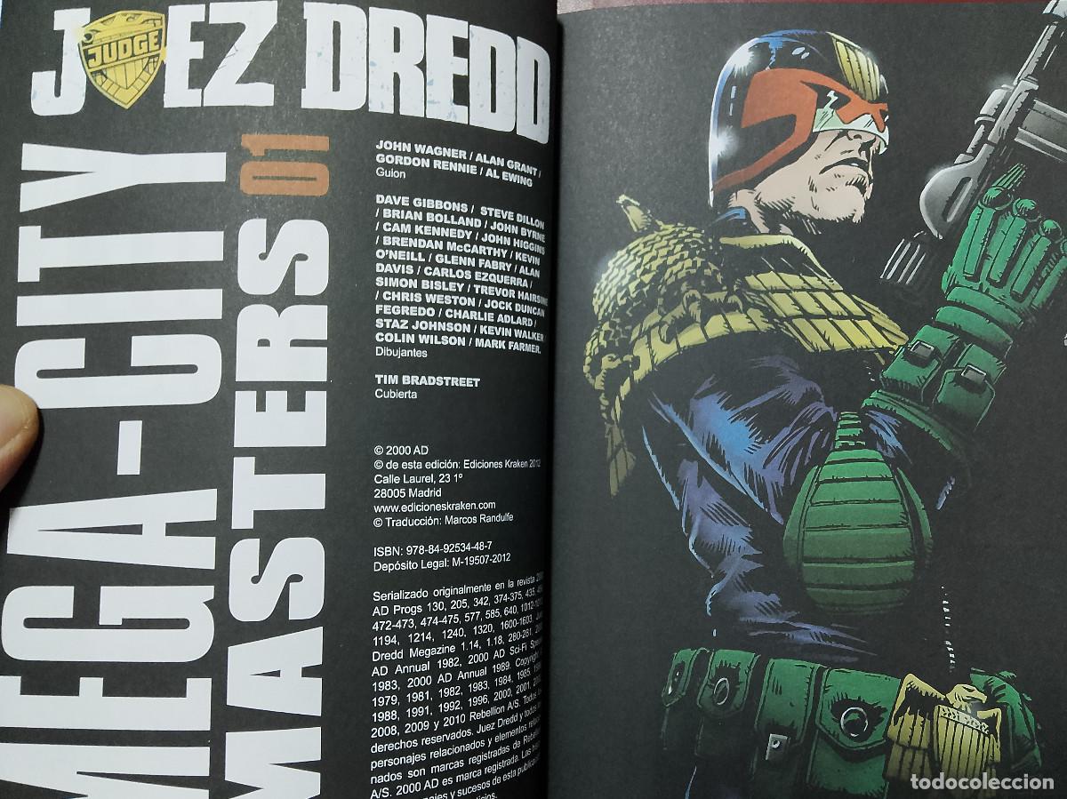 C&oacute;mics: VV.AA.: Juez Dredd. Mega-City Masters 01 (Ediciones Kraken. 2012) - Foto 3