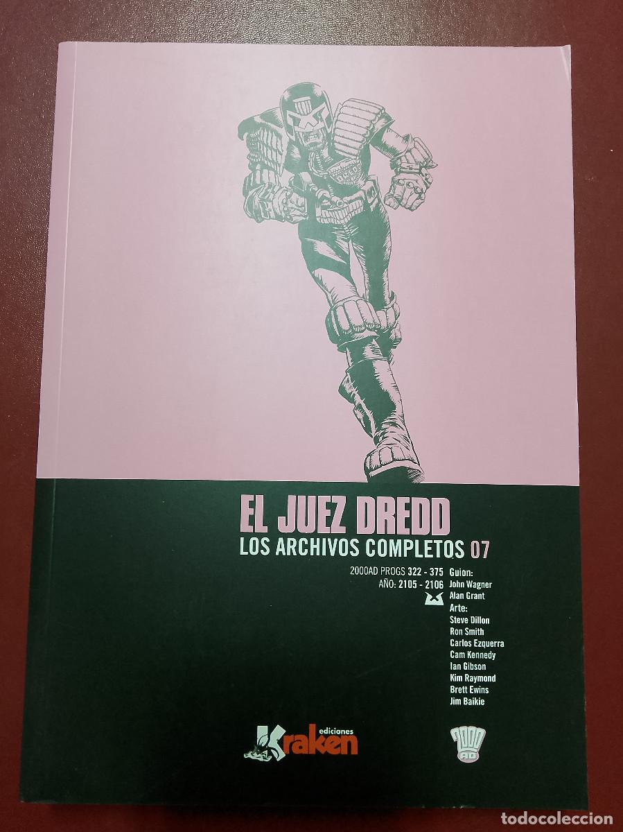 C&oacute;mics: VV.AA.: El Juez Dredd. Los archivos completos 07 (Ediciones Kraken. 2017) - Foto 1