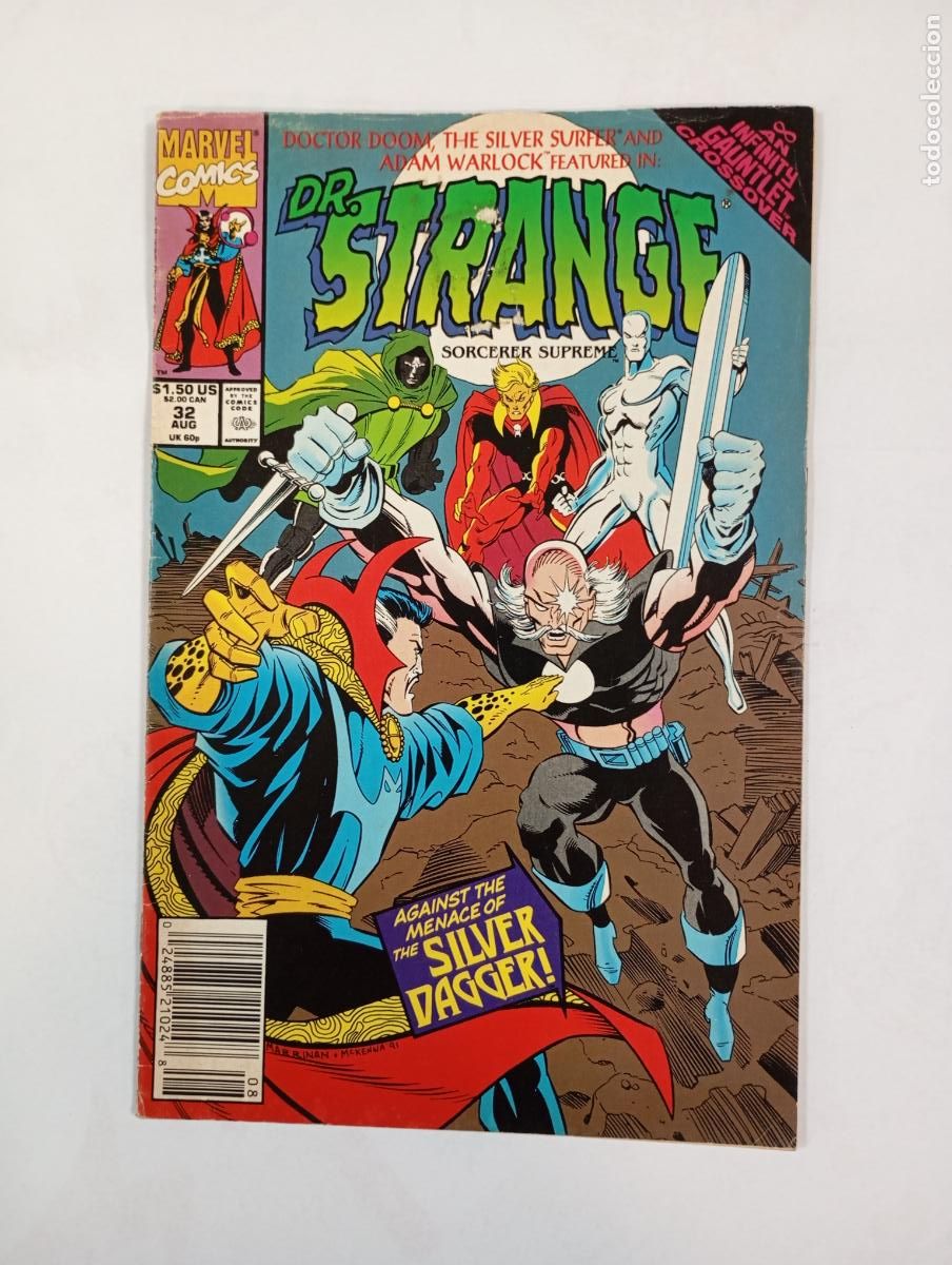 C&oacute;mics: DR. STRANGE. N&ordm; 32. AUGUST 1991. TDKR5 - Foto 1