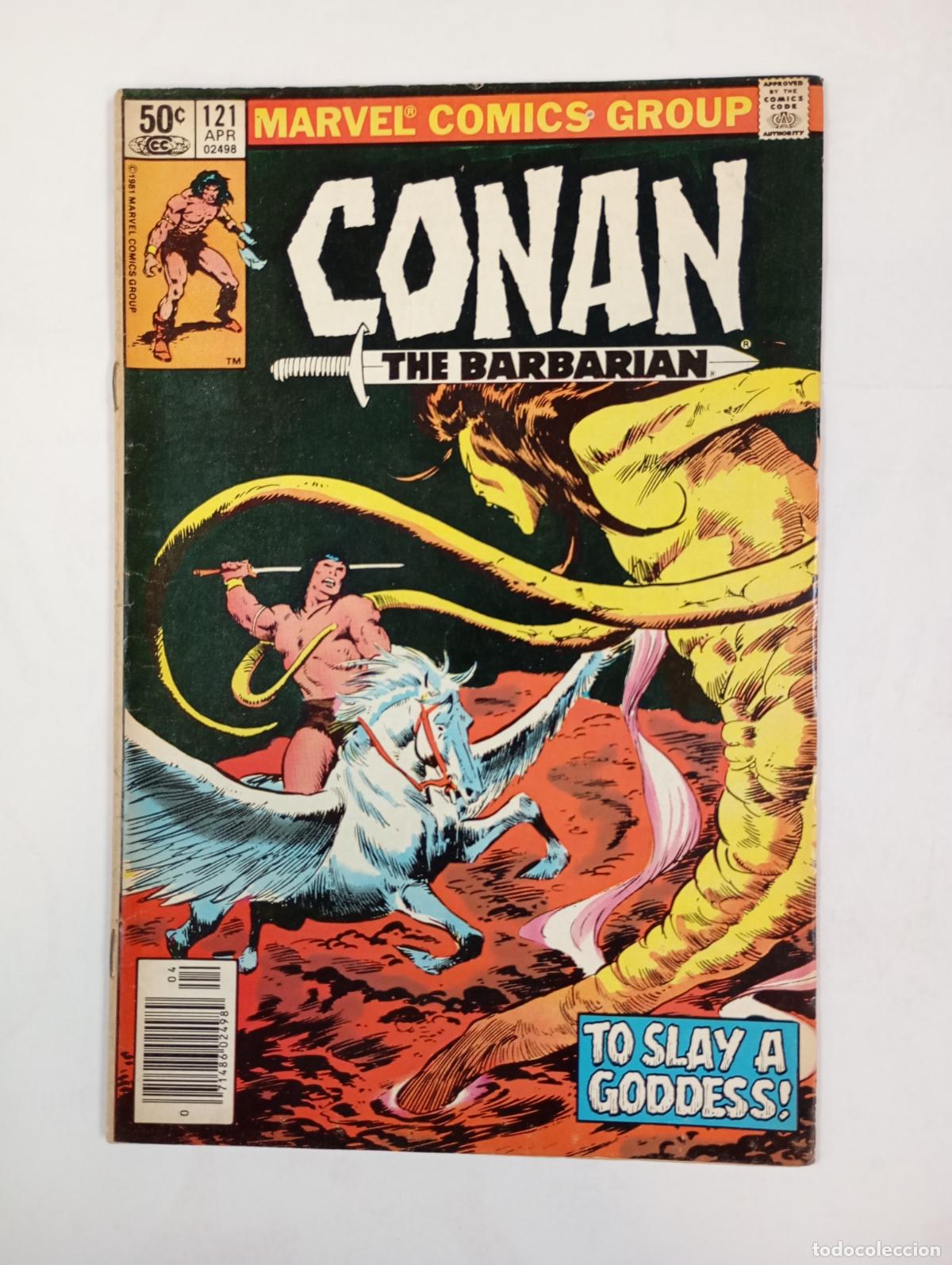 C&oacute;mics: CONAN THE BARBARIAN. N&ordm; 121. APRIL 1981. TDKR5 - Foto 1