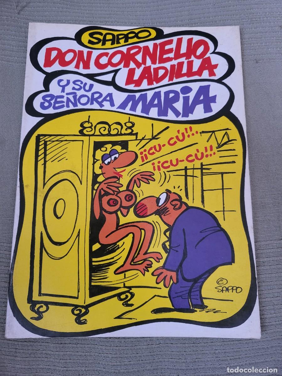 C&oacute;mics: DON CORNELIO LADILLA Y SU SE&Ntilde;ORA MARIA - Foto 1