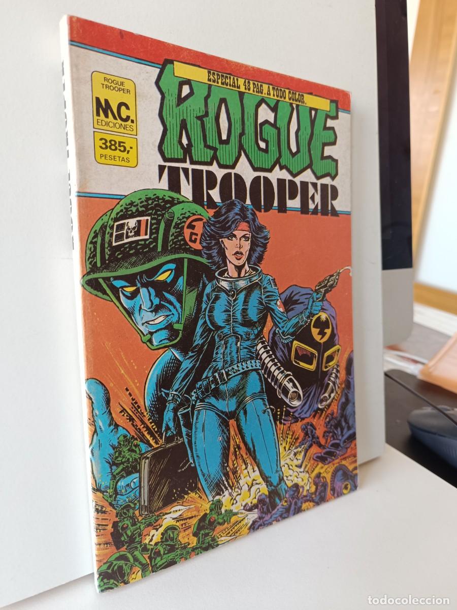 C&oacute;mics: ROGUE TROOPER 5,6,7 Y 8 RETAPADO MC EDICIONES BUEN ESTADO - Foto 1