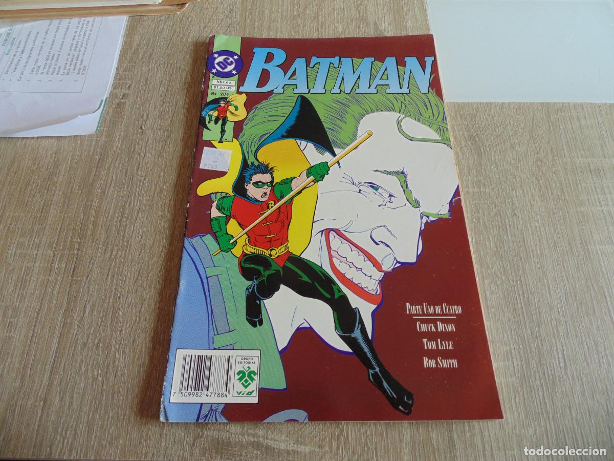 C&oacute;mics: Batman n&ordm; 204. 1995. DC / VID. - Foto 1