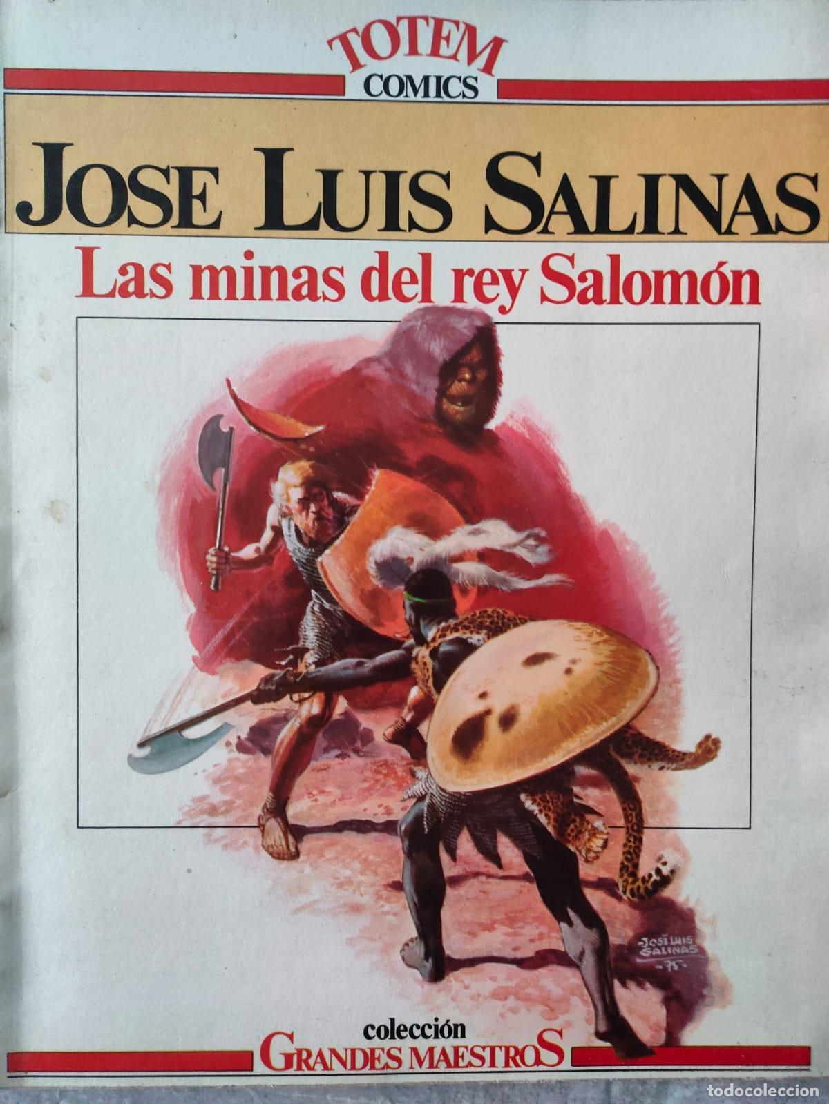 C&oacute;mics: JOSE LUIS SALINAS LAS MINAS DEL REY SALOMON - Foto 1