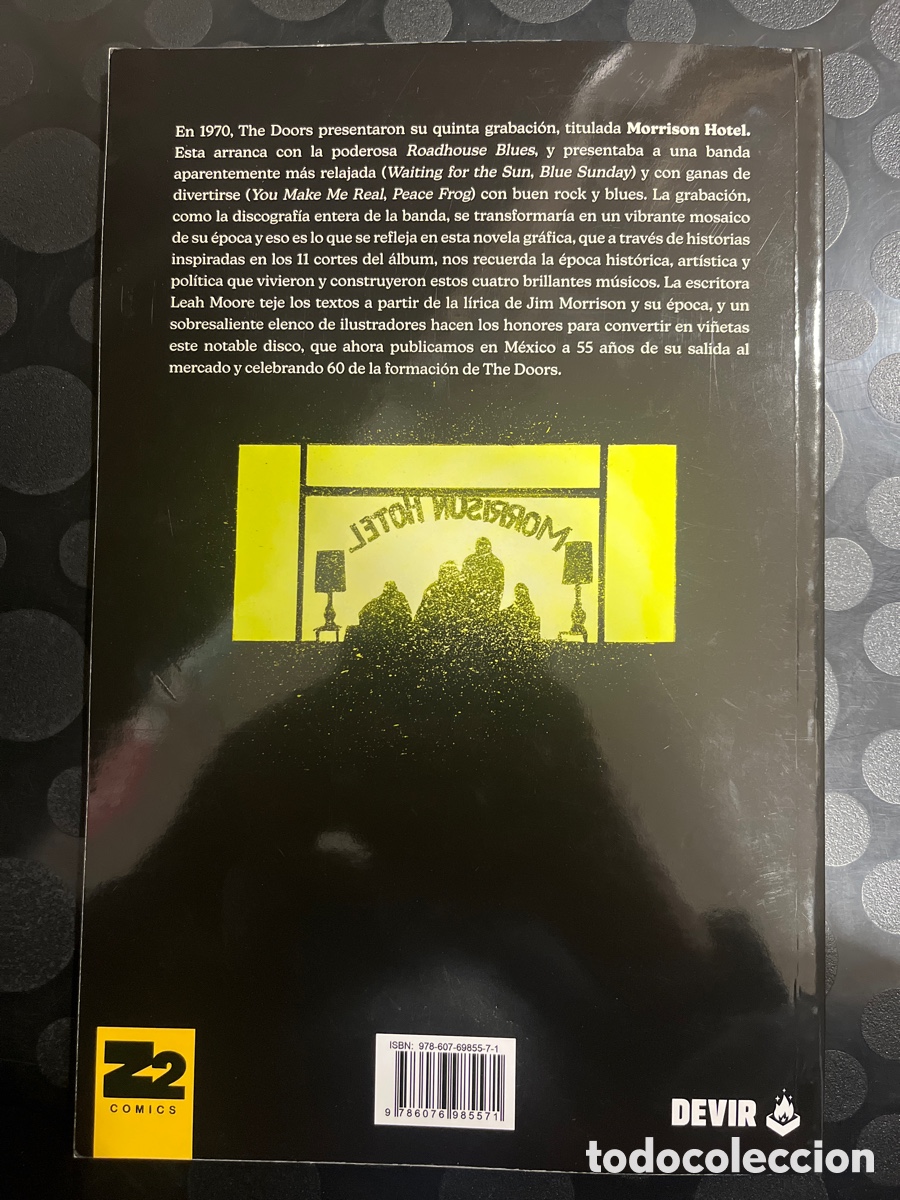 C&oacute;mics: MORRISON HOTEL de LEAH MOORE Ed DEVIR Z2 C&Oacute;MICS ( 2025 ) - Foto 2