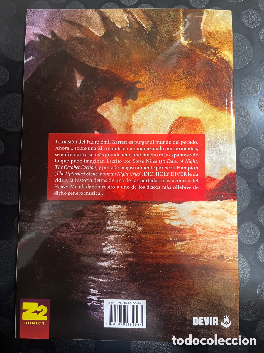C&oacute;mics: DIO : HOLY DIVER de STEVE NILES & SCOTT HAMPTON & BILL SIENKIEWICZ Ed DEVIR Z2 C&Oacute;MICS ( 2025 ) - Foto 2