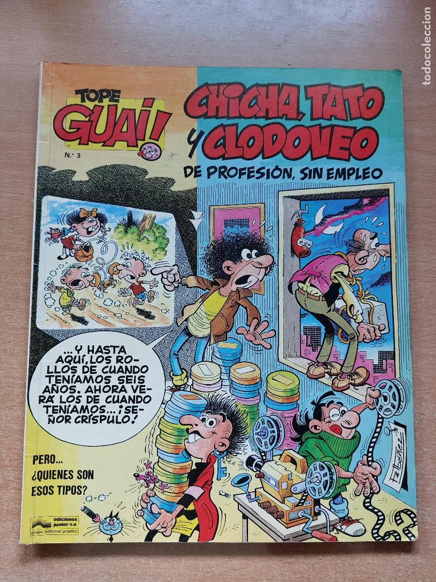 C&oacute;mics: Guai, n&ordm; 3. Chicha, Tato y Clodoveo - Foto 1