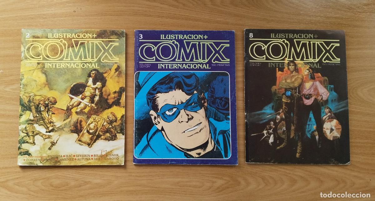 C&oacute;mics: COMIX INTERNACIONAL 34 NUMEROS (LEER LISTADO) - ED TOUTAIN, GRAPA - Foto 2