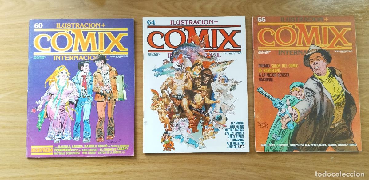 C&oacute;mics: COMIX INTERNACIONAL 34 NUMEROS (LEER LISTADO) - ED TOUTAIN, GRAPA - Foto 22