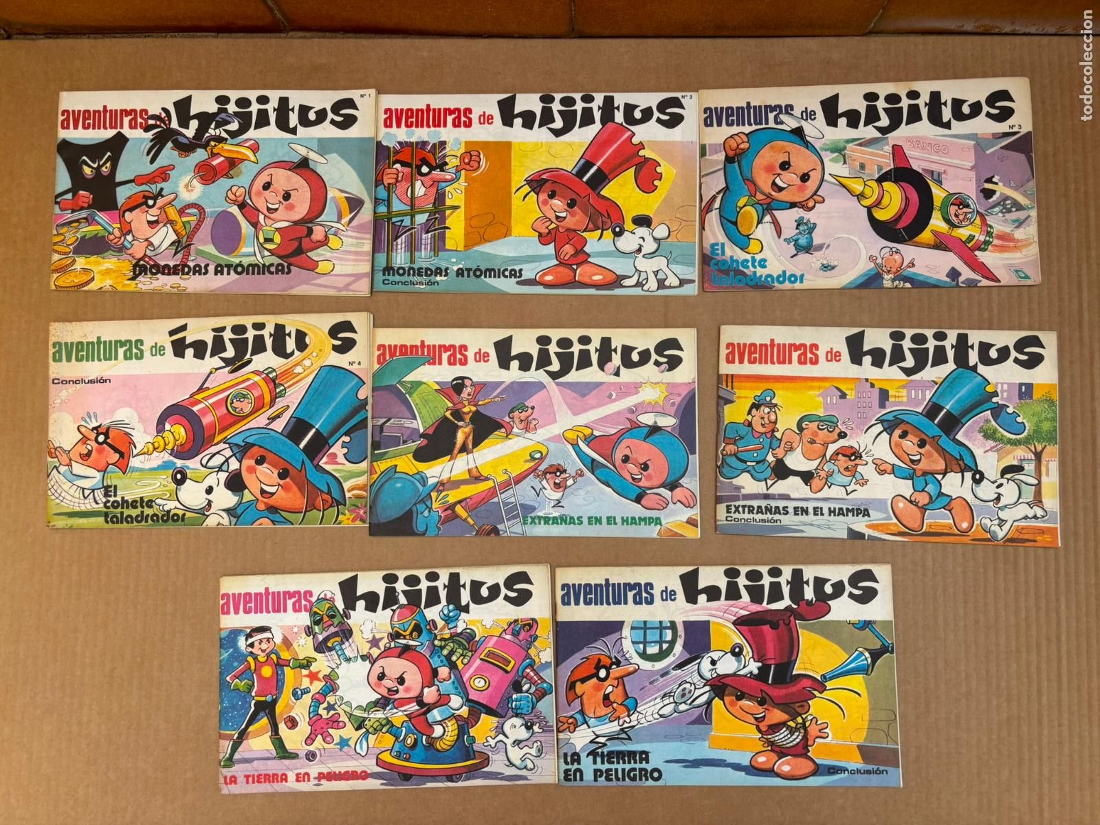 C&oacute;mics: AVENTURAS DE HIJITUS COLECCION COMPLETA 8 NUMEROS - Foto 1