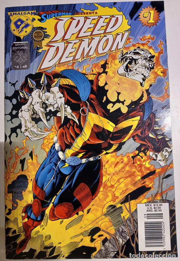 C&oacute;mics: COMIC AMALGAM. SPEED DEMON. TAMBI&Eacute;N ENTREGO EN MANO EN MADRID - Foto 1