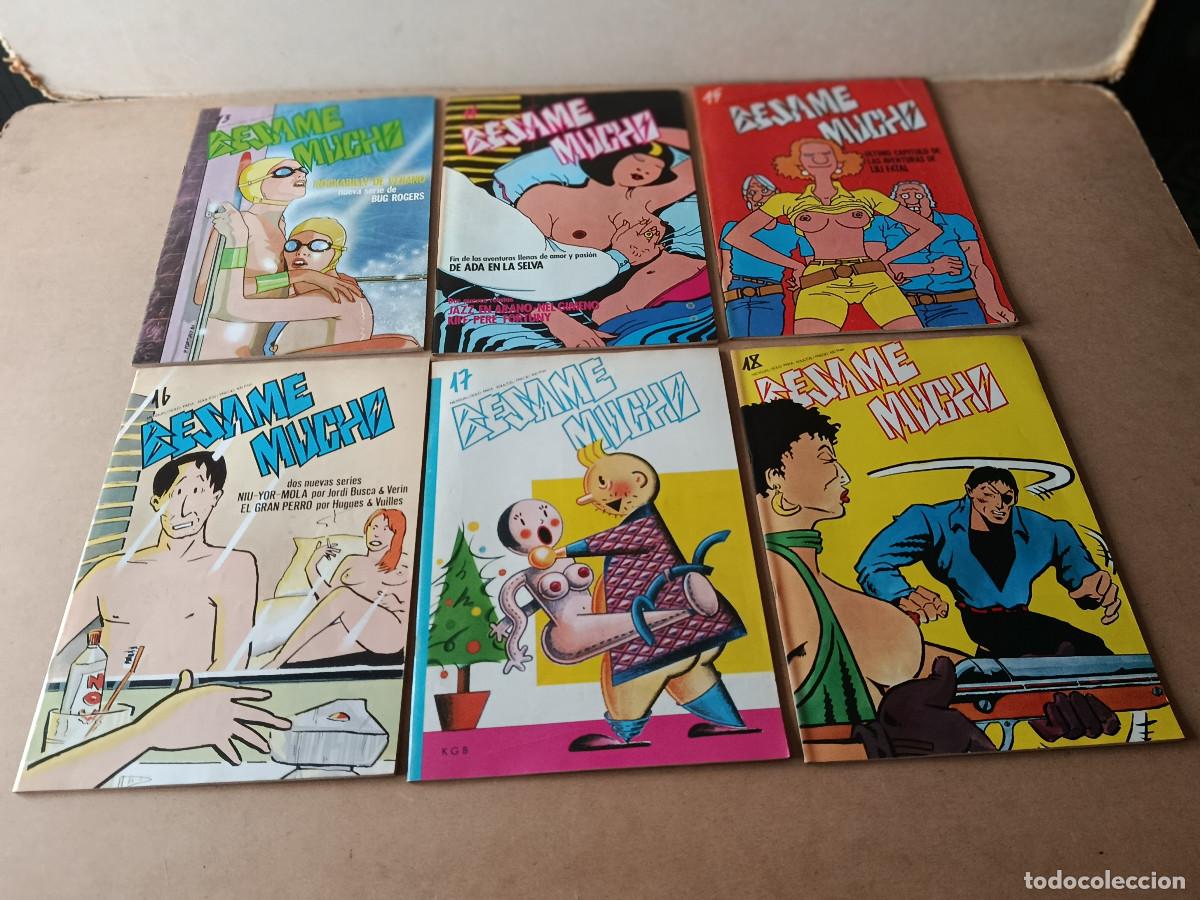 C&oacute;mics: B&Eacute;SAME MUCHO - DEL 1 AL 30 - COMPLETA - BUEN ESTADO - Foto 4