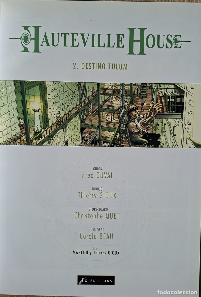 C&oacute;mics: HAUTEVILLE HOUSE. 3 tomos IO EDICIONES - Foto 10
