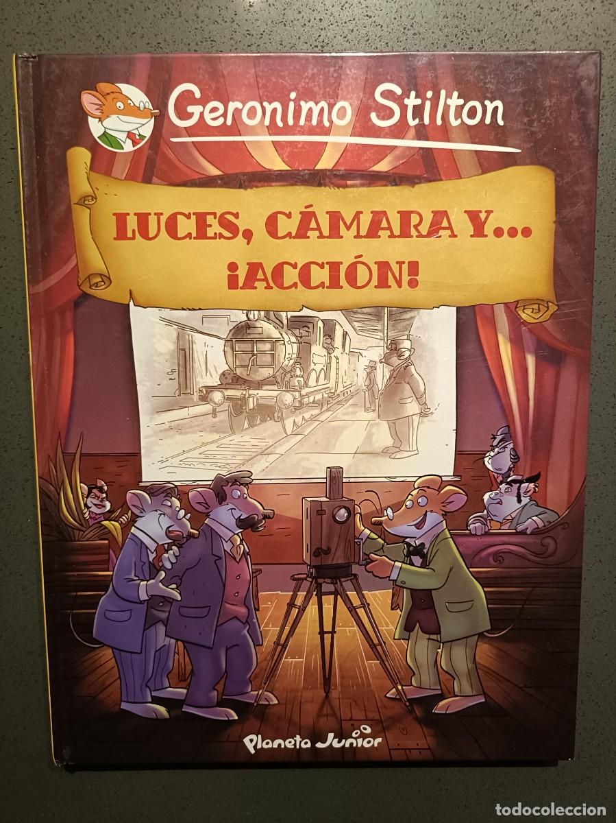 C&oacute;mics: Ger&oacute;nimo Stilton, n&ordm; 16 - Luces, C&aacute;mara y ... &iexcl;Acci&oacute;n! - Ed. Planeta Junior 2014 - Foto 1