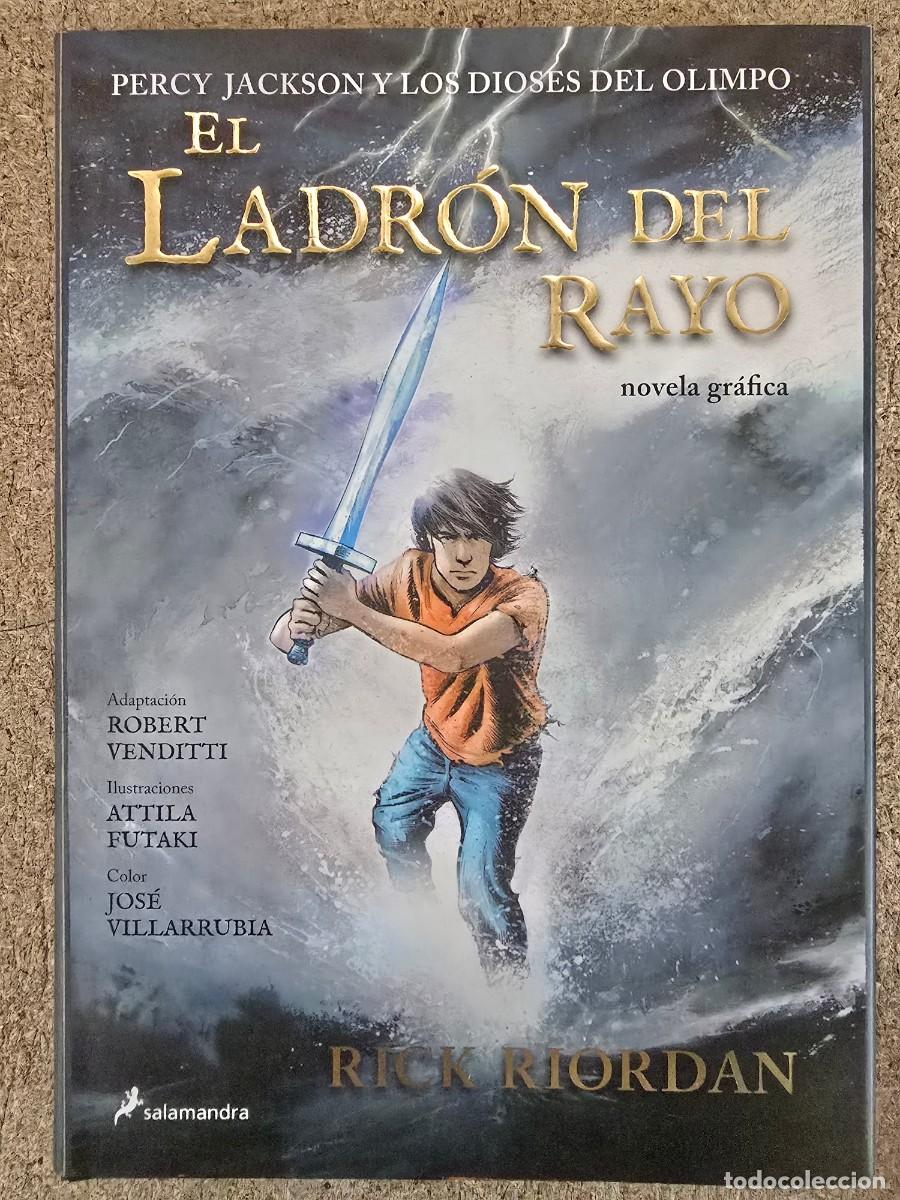 C&oacute;mics: Percy Jackson y los Dioses del Olimpo.El Ladron del Rayo.Salamandra - Foto 1