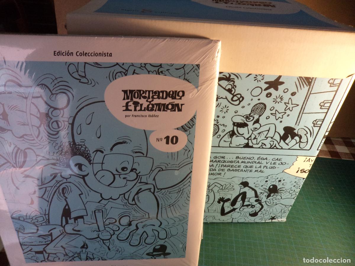 C&oacute;mics: Mortadelo. Completa. Editorial Signo. Nueva. Precintada. 10 tomos. - Foto 1