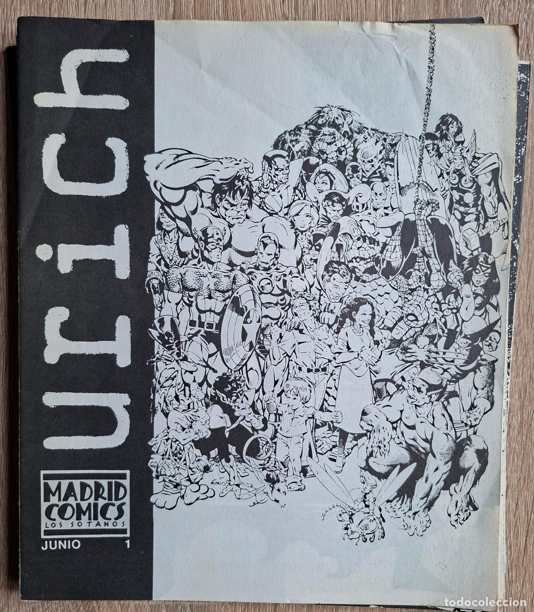 C&oacute;mics: URICH. Madrid comics los s&oacute;tanos. N&uacute;meros 1 al 8 - Foto 2