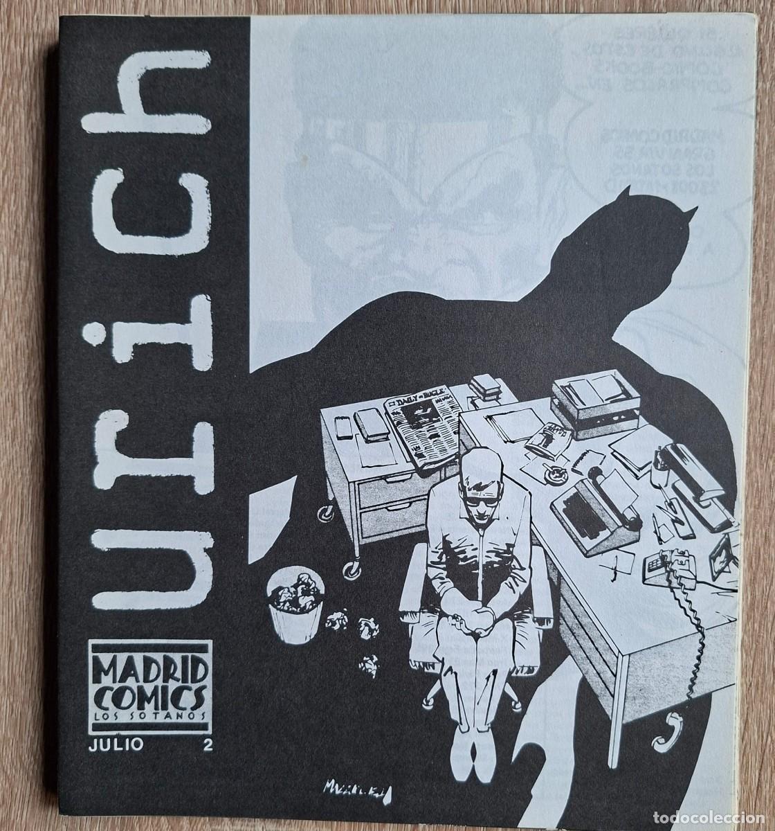 C&oacute;mics: URICH. Madrid comics los s&oacute;tanos. N&uacute;meros 1 al 8 - Foto 3