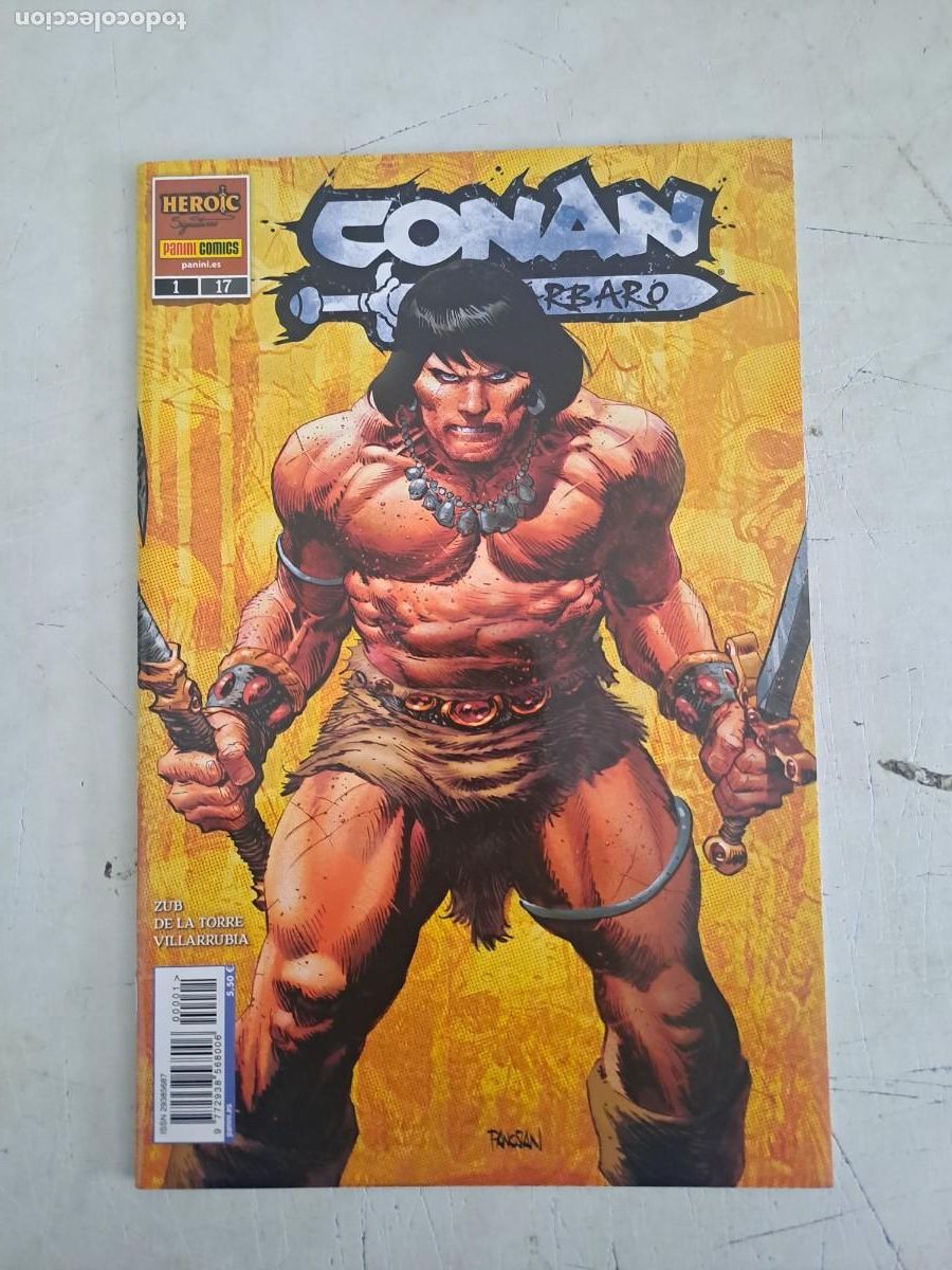 C&oacute;mics: Conan el b&aacute;rbaro 1/17, Panini en perfecto estado - Foto 1