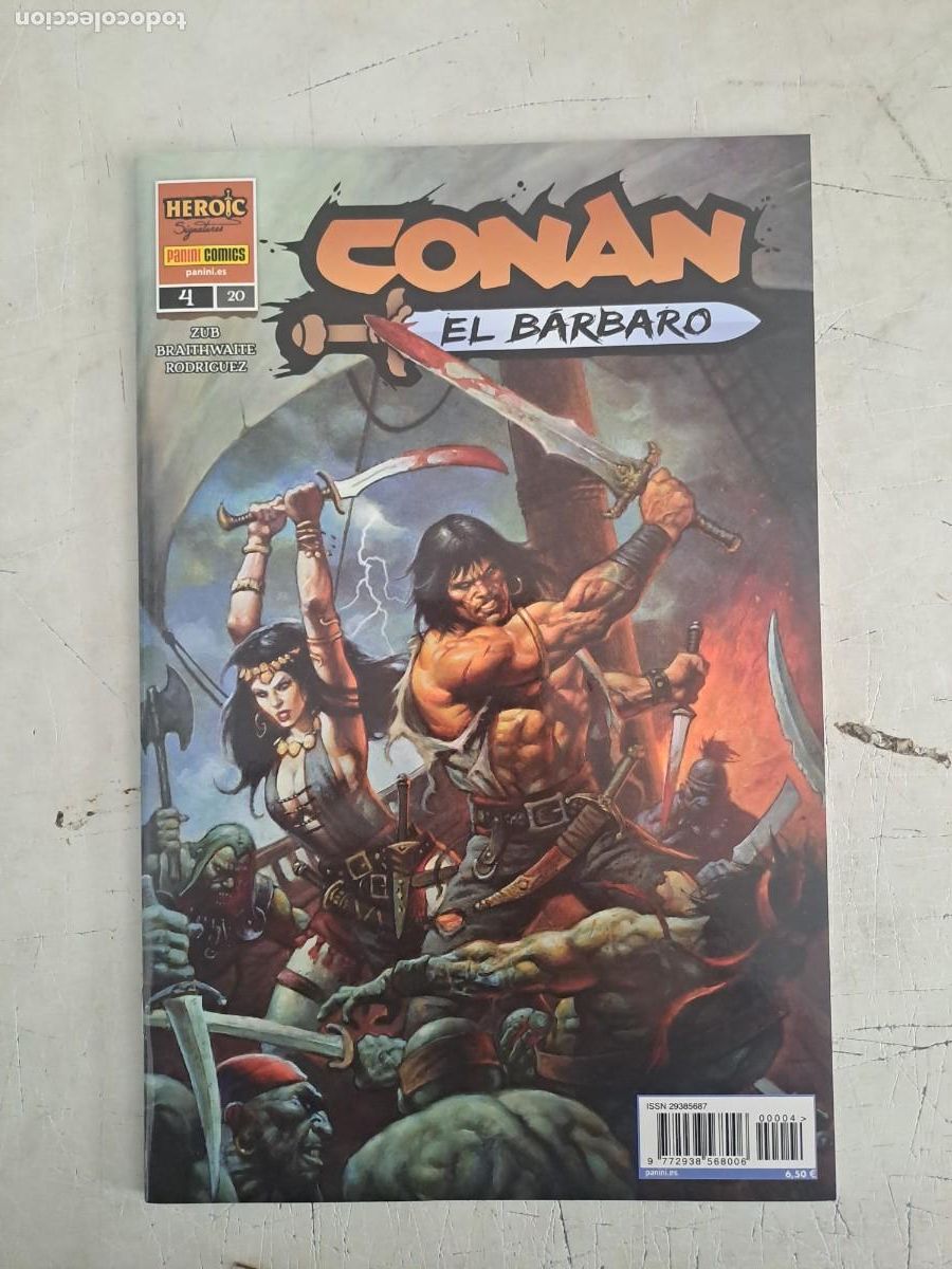 C&oacute;mics: Conan el b&aacute;rbaro 4/20, Panini en perfecto estado - Foto 1