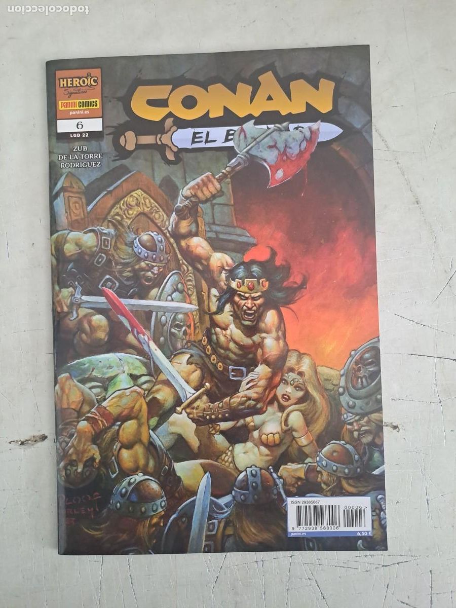 C&oacute;mics: Conan el b&aacute;rbaro 6/22, Panini en perfecto estado - Foto 1