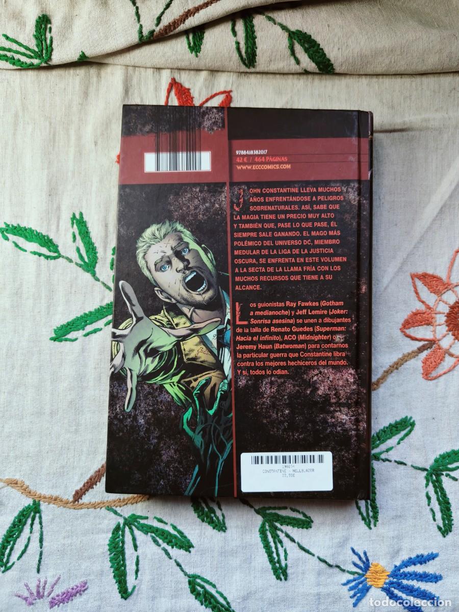 C&oacute;mics: John Constantine. Hellblazer. Ray Fawkes y Jeff Lemire. V&eacute;rtigo, ECC. - Foto 3