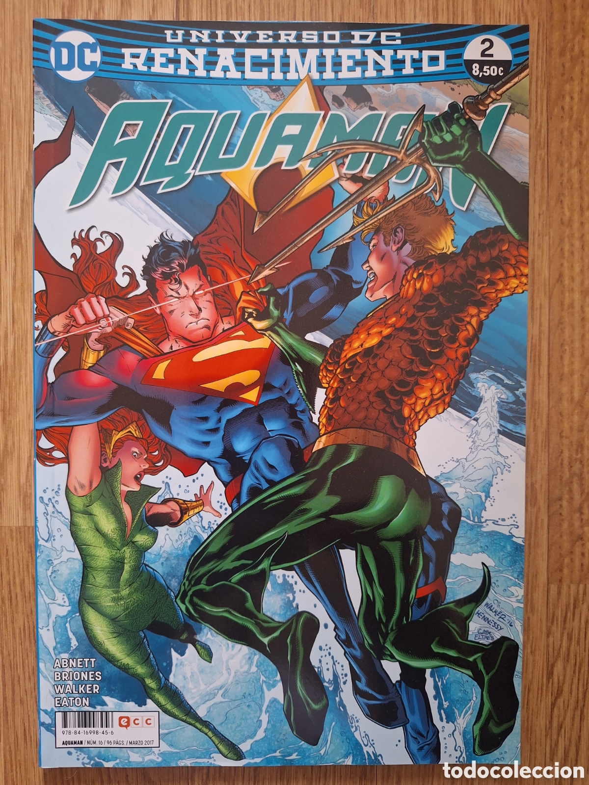 C&oacute;mics: 3 comic &rdquo;Aquaman. Renacimiento&rdquo; Volumen 1,2,3 - Foto 3