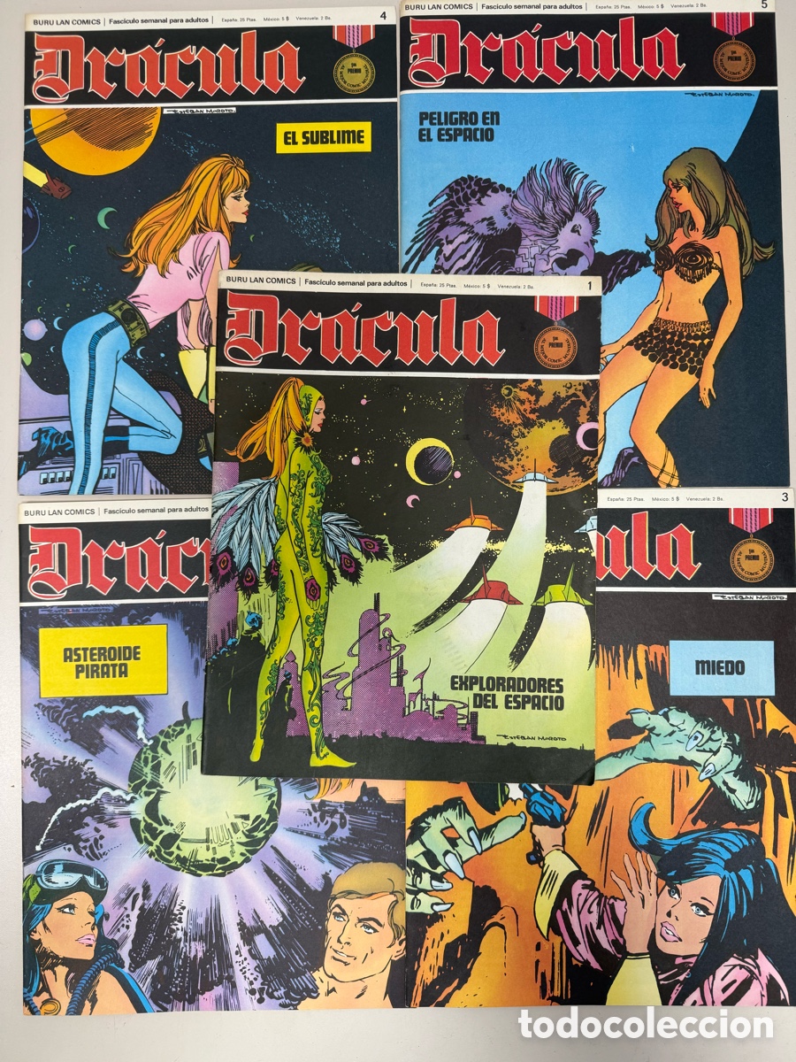 C&oacute;mics: C&oacute;mics Dr&aacute;cula tomo 2 n&uacute;meros 1,2,3,4 y 5 - Foto 1