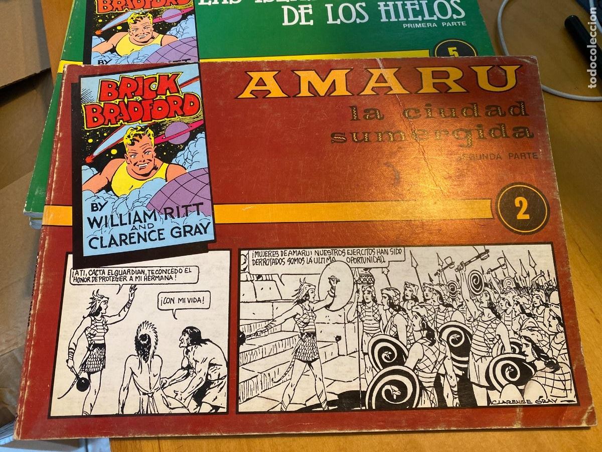 C&oacute;mics: BRICK BRADFORD. N&ordm; 2. AMARU. LA CIUDAD SUMERGIDA. - Foto 1