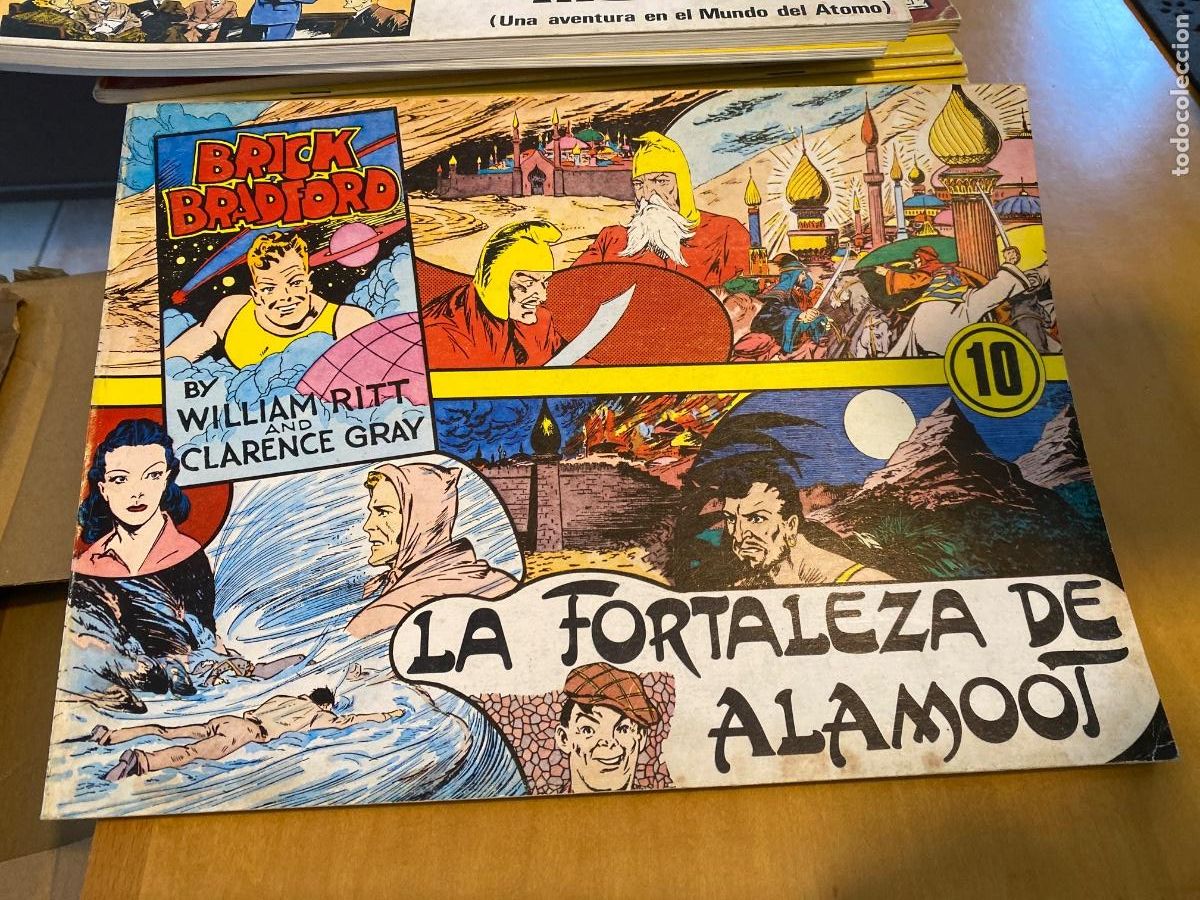 C&oacute;mics: BRICK BRADFORD. N&ordm; 10 LA FORTALEZA DE ALAMOOT - Foto 1