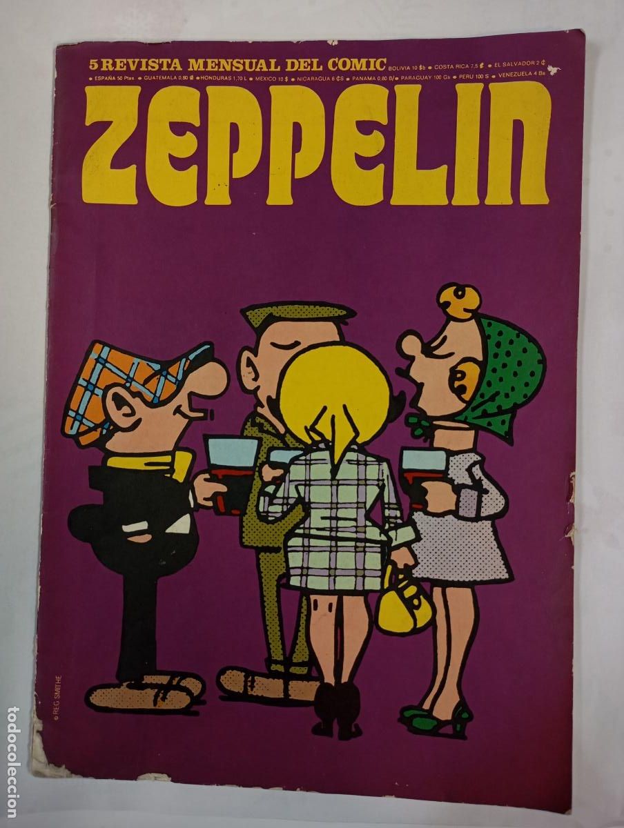 C&oacute;mics: ZEPPELIN REVISTA MENSUAL DEL C&Oacute;MIC. 15 ENERO 1974. TDKR33 - Foto 1