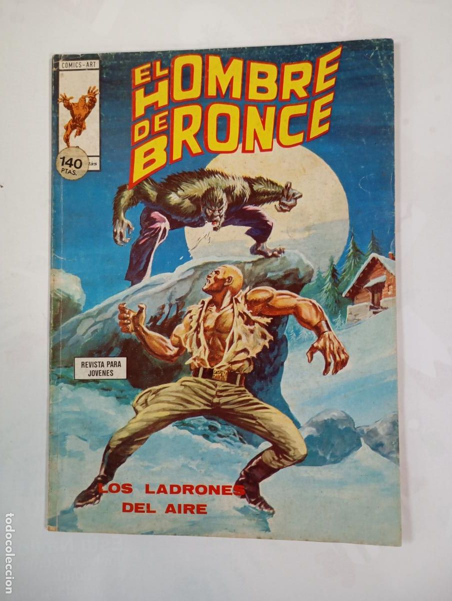 C&oacute;mics: EL HOMBRE DE BRONCE N&ordm; 8. LOS LADRONES DEL AIRE. TDKR33 - Foto 1