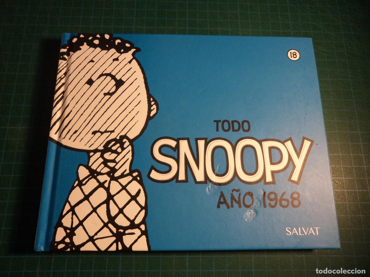 C&oacute;mics: Todo Snoopy. N&ordm; 18. a&ntilde;o 1968. Salvat - Foto 1