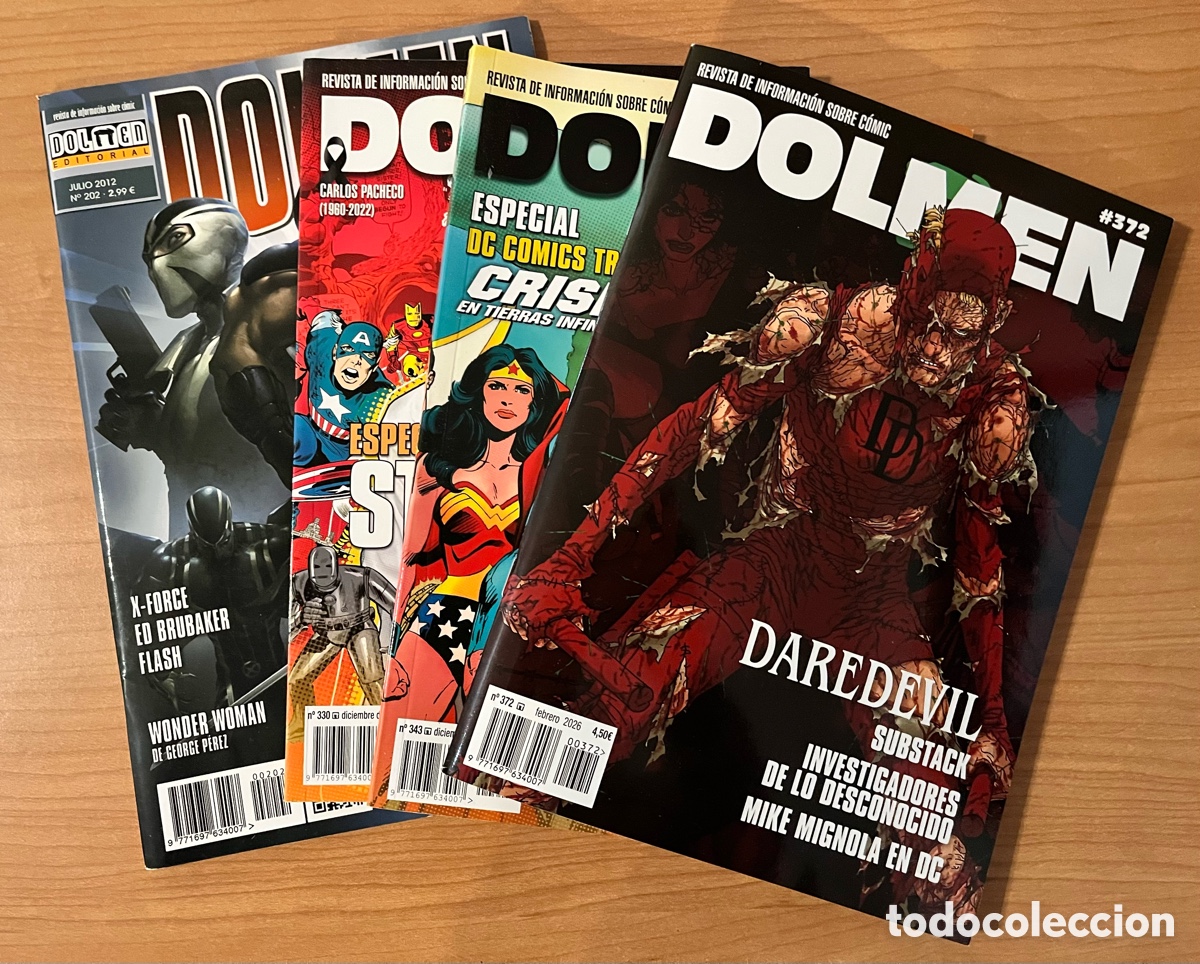 C&oacute;mics: Revista DOLMEN - 233 n&uacute;meros con REGALO de MARVEL AGE - Foto 1