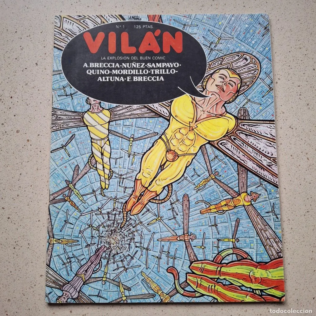 VILAN LA EXPLOSION DEL BUEN COMIC Nº 1 - QUINO MORDILLO TRILLO ALTUNA BRECCIA SAMPAYO