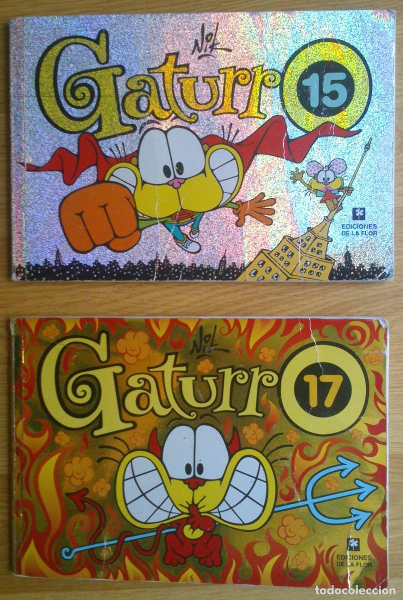 C&oacute;mics: PACK DE COMICS GATURRO N&ordm; 15 y 17 - Foto 1