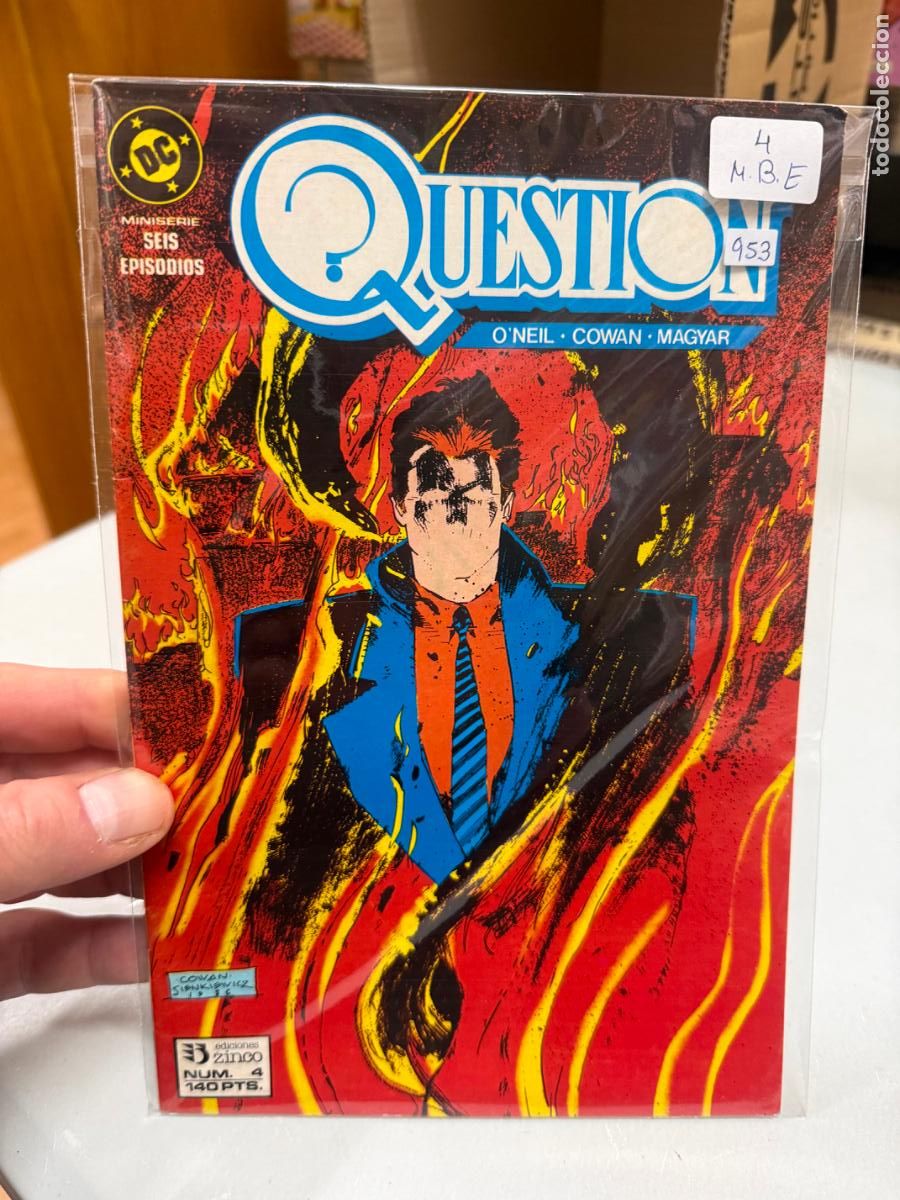 C&oacute;mics: QUESTION EDITORIALZINCO DC NUMERO 4 - Foto 1