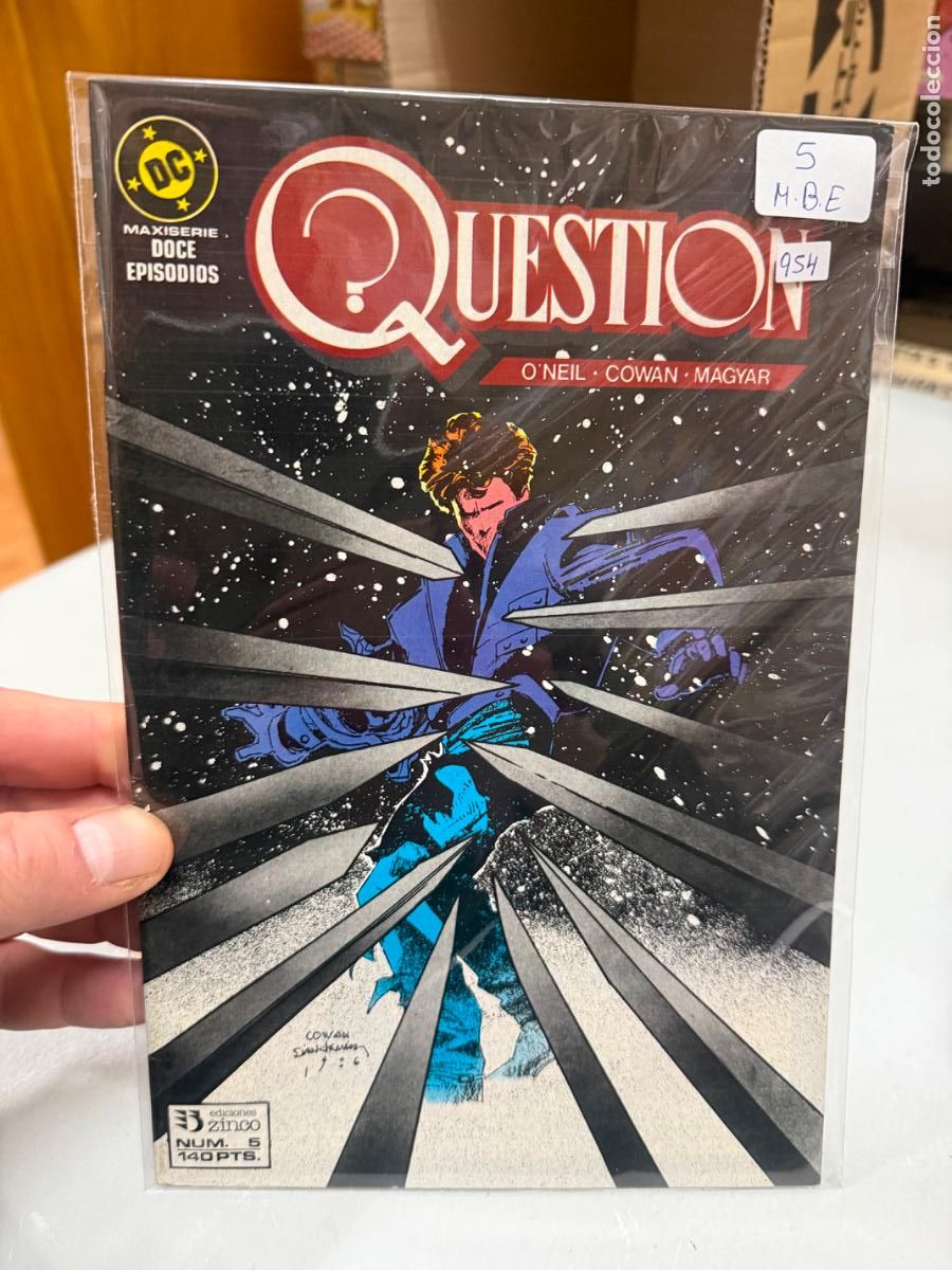 C&oacute;mics: QUESTION EDITORIALZINCO DC NUMERO 5 - Foto 1