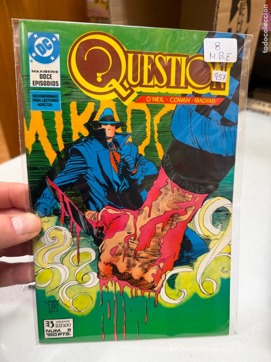 C&oacute;mics: QUESTION EDITORIALZINCO DC NUMERO 8 - Foto 1