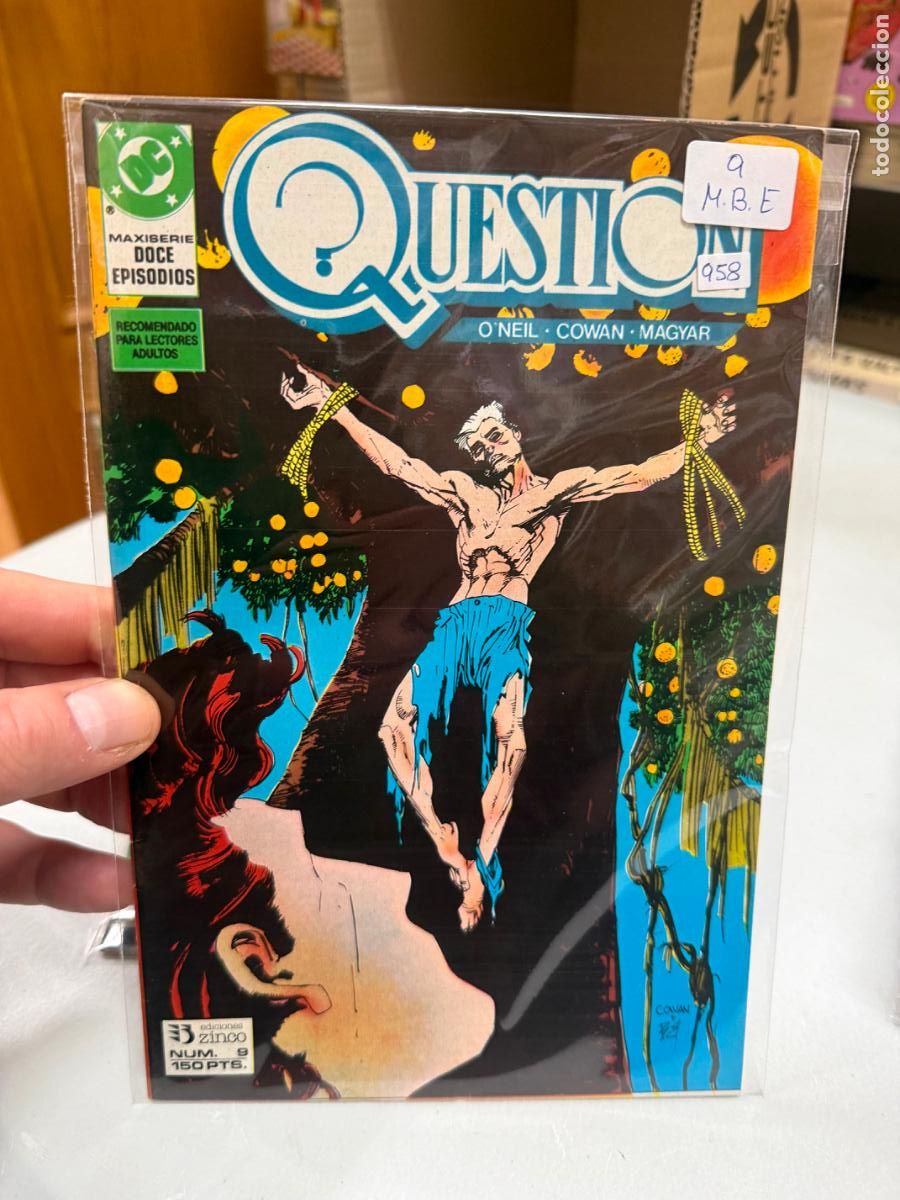 C&oacute;mics: QUESTION EDITORIALZINCO DC NUMERO 9 - Foto 1