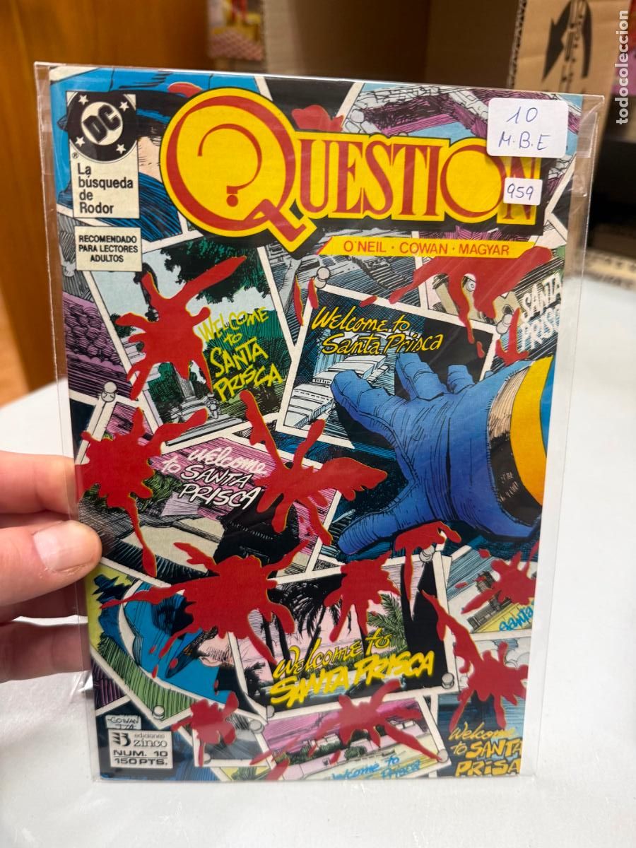 C&oacute;mics: QUESTION EDITORIALZINCO DC NUMERO 10 - Foto 1