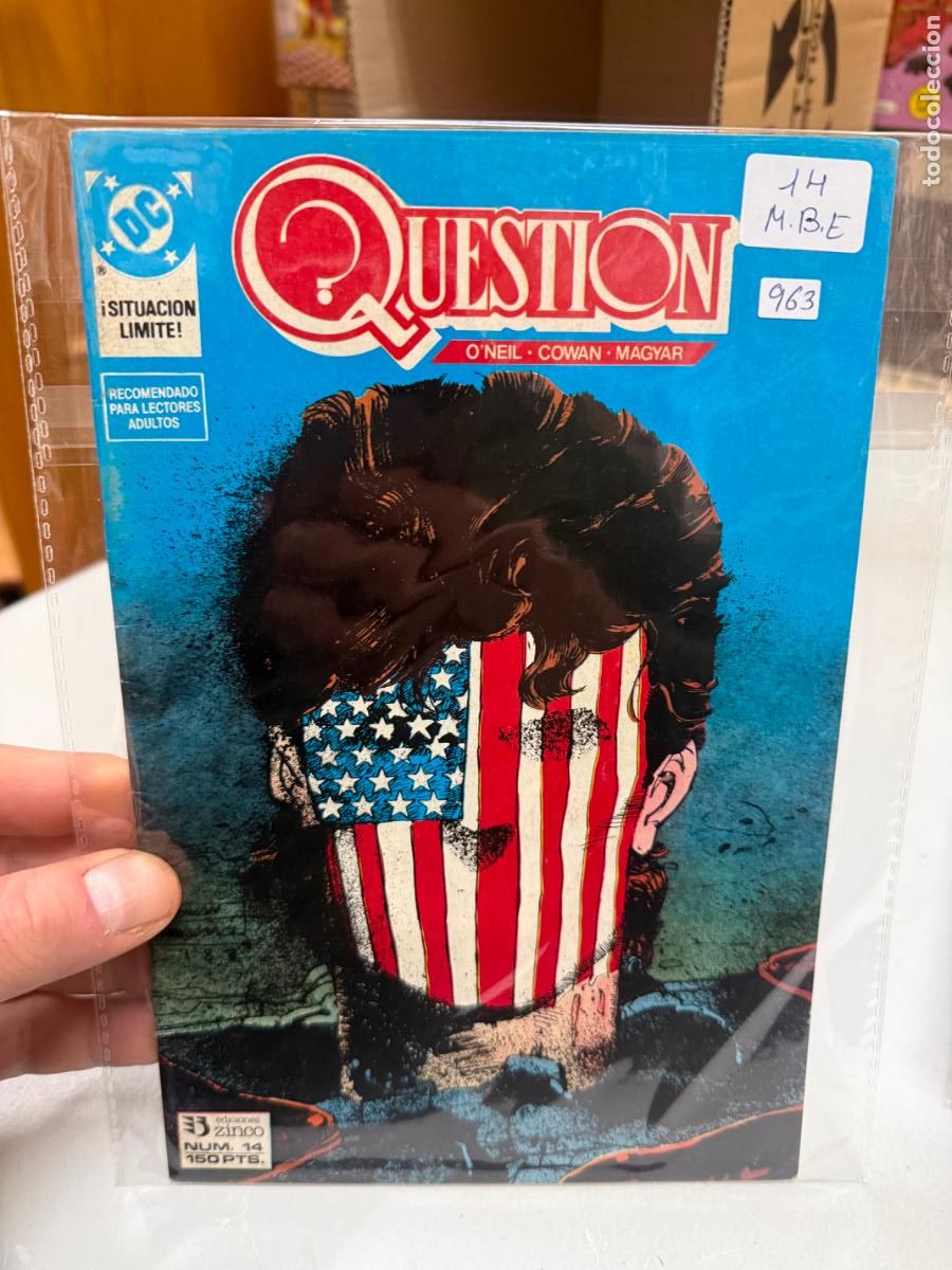 C&oacute;mics: QUESTION EDITORIALZINCO DC NUMERO 14 - Foto 1