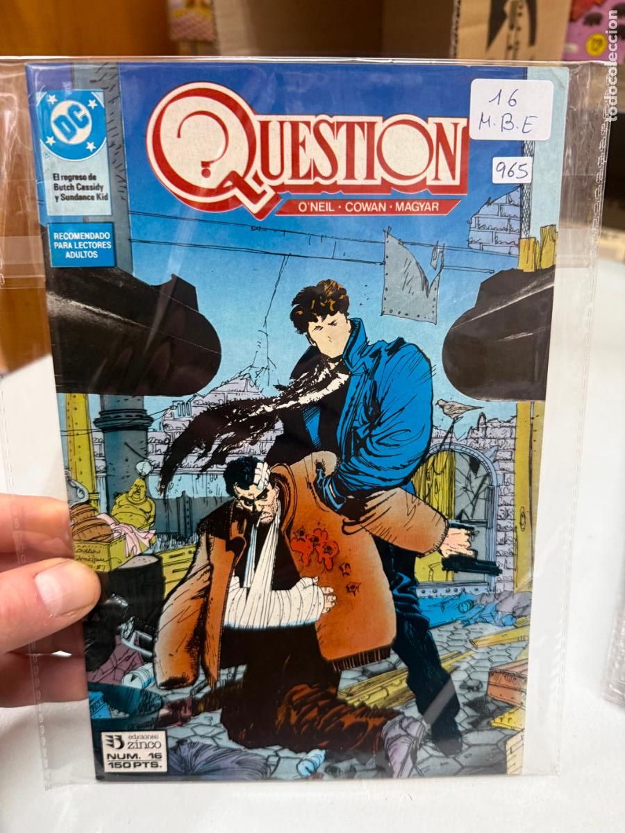 C&oacute;mics: QUESTION EDITORIALZINCO DC NUMERO 16 - Foto 1