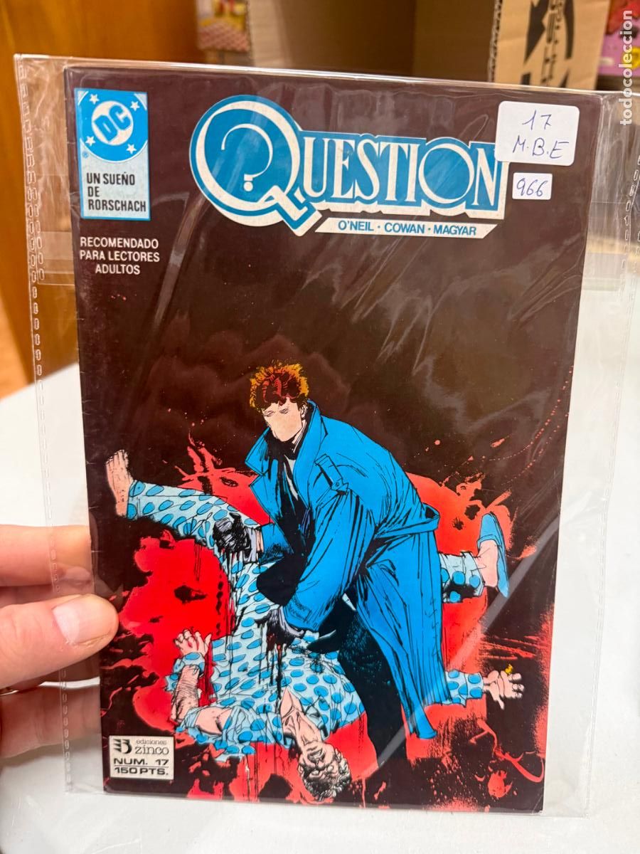 C&oacute;mics: QUESTION EDITORIALZINCO DC NUMERO 17 - Foto 1