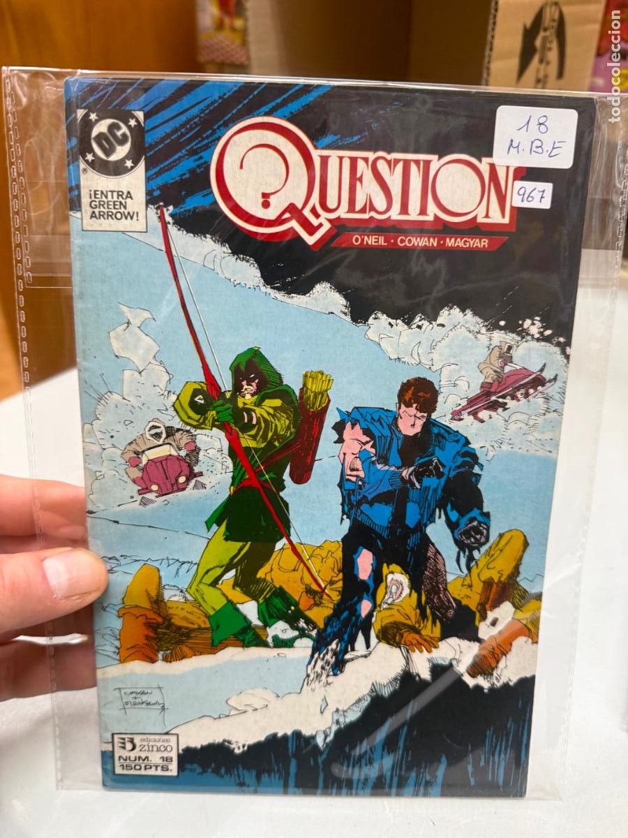 C&oacute;mics: QUESTION EDITORIALZINCO DC NUMERO 18 - Foto 1