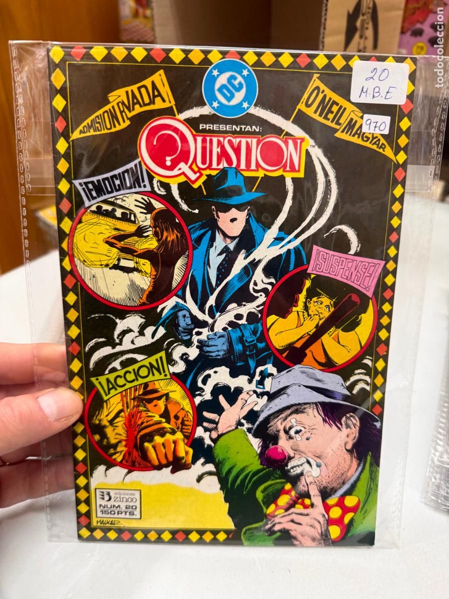 C&oacute;mics: QUESTION EDITORIALZINCO DC NUMERO 20 - Foto 1