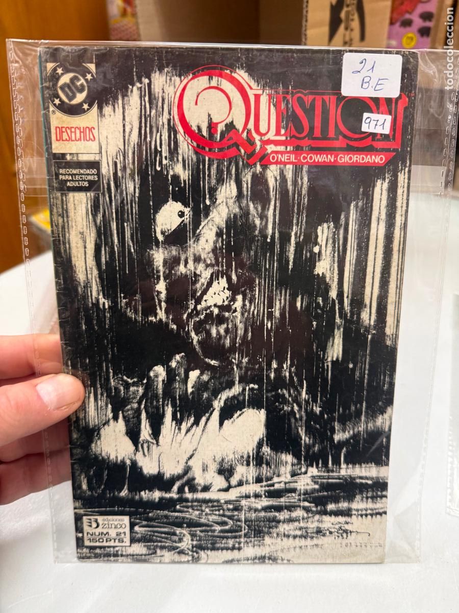 C&oacute;mics: QUESTION EDITORIALZINCO DC NUMERO 21 - Foto 1