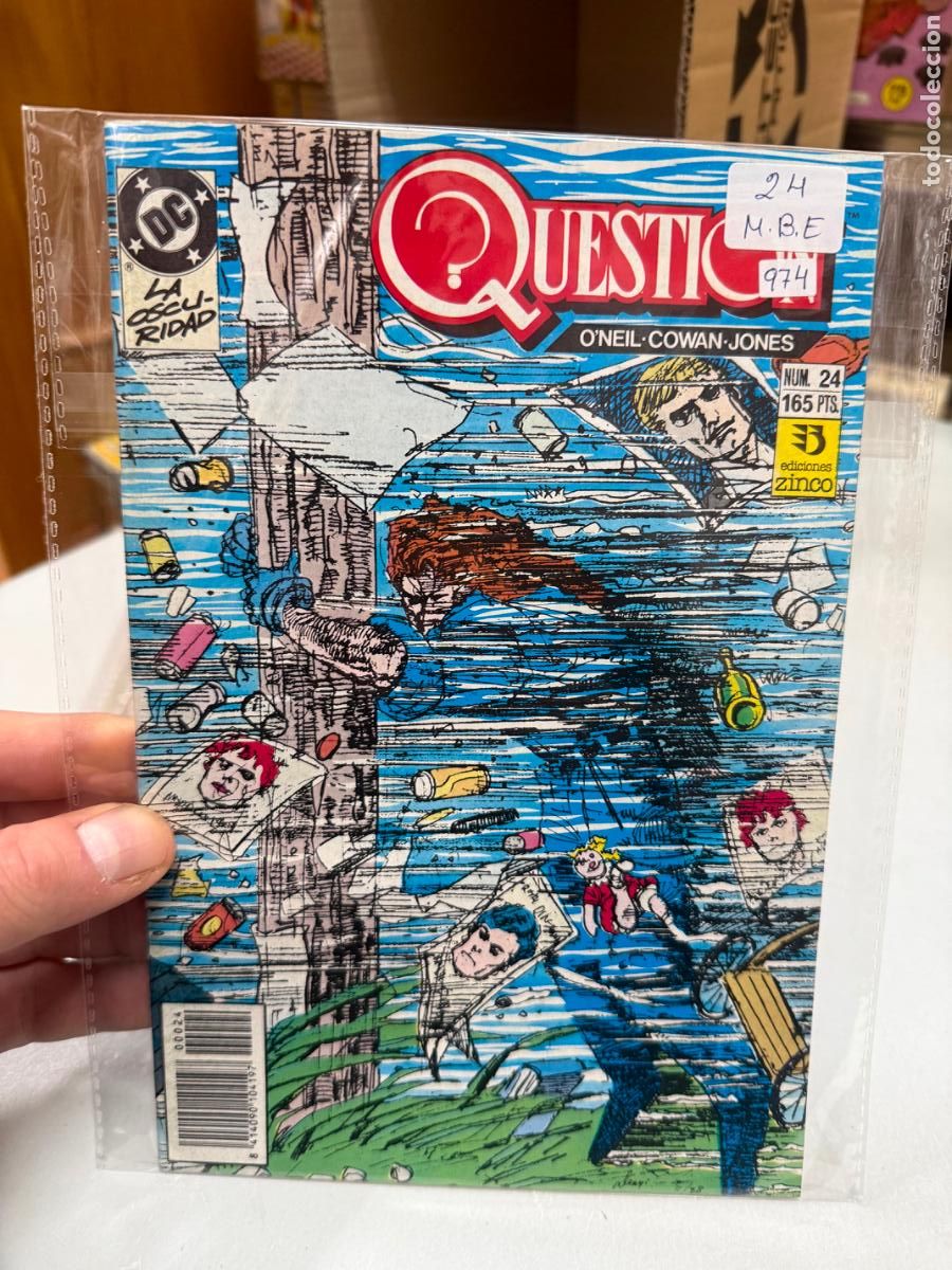C&oacute;mics: QUESTION EDITORIALZINCO DC NUMERO 24 - Foto 1