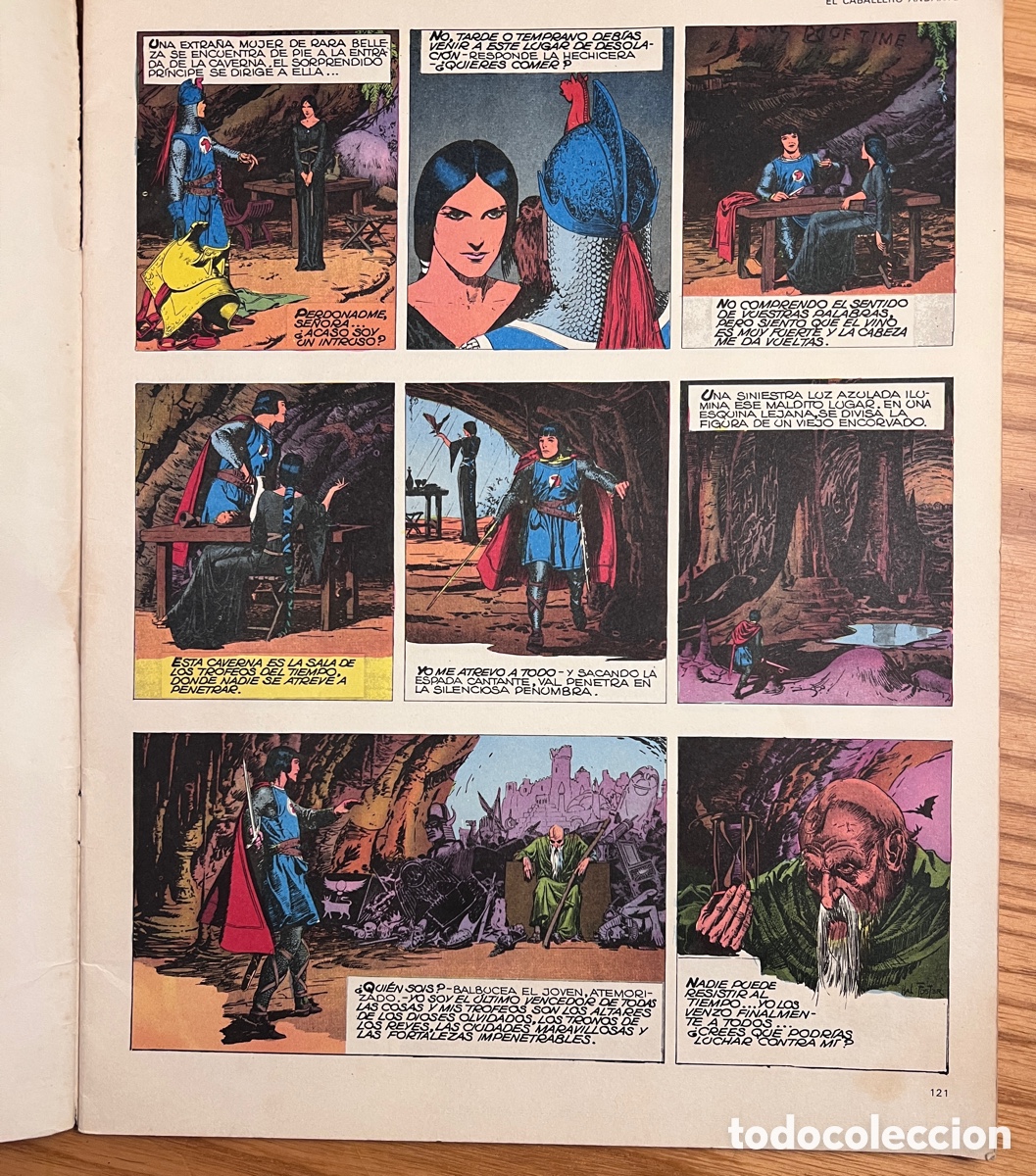 C&oacute;mics: El Pr&iacute;ncipe Valiente. BURU LANN&deg;7 1972 - Foto 3