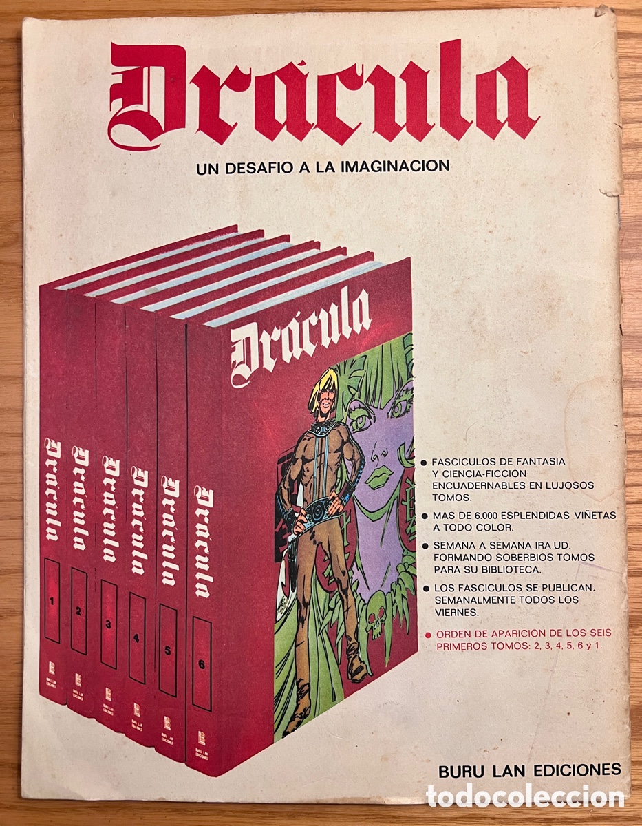 C&oacute;mics: El Pr&iacute;ncipe Valiente. BURU LANN&deg;7 1972 - Foto 5